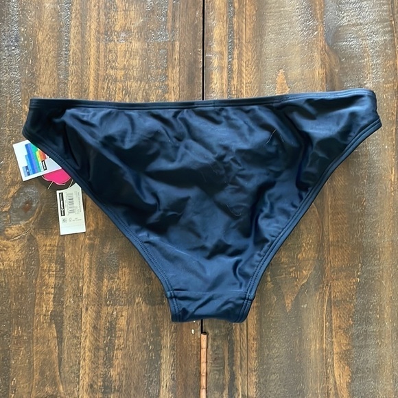 No Boundaries M Juniors Knotted Bikini Bottoms Black NWT - Picture 2 of 9